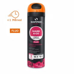 Soppec Mark & Go Krittspray, Fluoriserende Orange