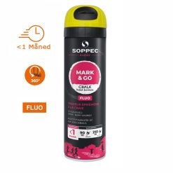 Soppec Mark & Go Krittspray, Fluoriserende Gul