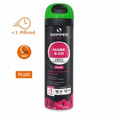Soppec Mark & Go Krittspray, Fluoriserende Grønn