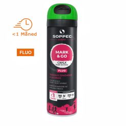 Soppec Mark & Go Krittspray, Fluoriserende Grønn