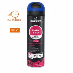 Soppec Mark & Go Krittspray, Fluoriserende Blå