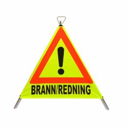 Varseltrekant – brann/redning