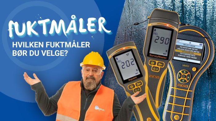 Guide til valg av Protimeter-fuktmåler fra Blinken, med Aquant, SurveyMaster og MMS3